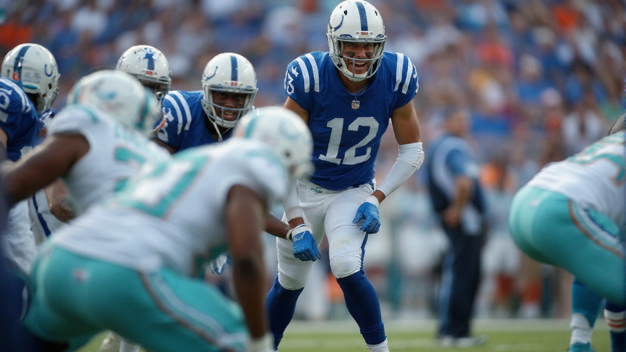 Daniel Jones powers Colts past Dolphins with two rushing TDs in debut, ending opening-day drought