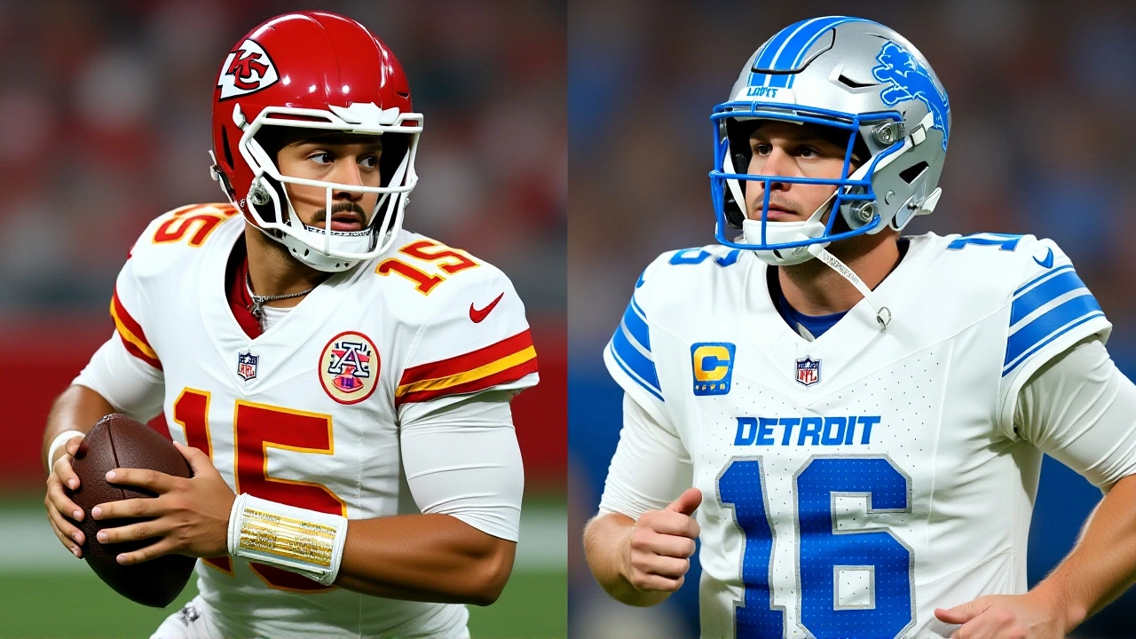 Goff Leads Mahomes in Completion % as Lions Visit Chiefs for SNF Showdown